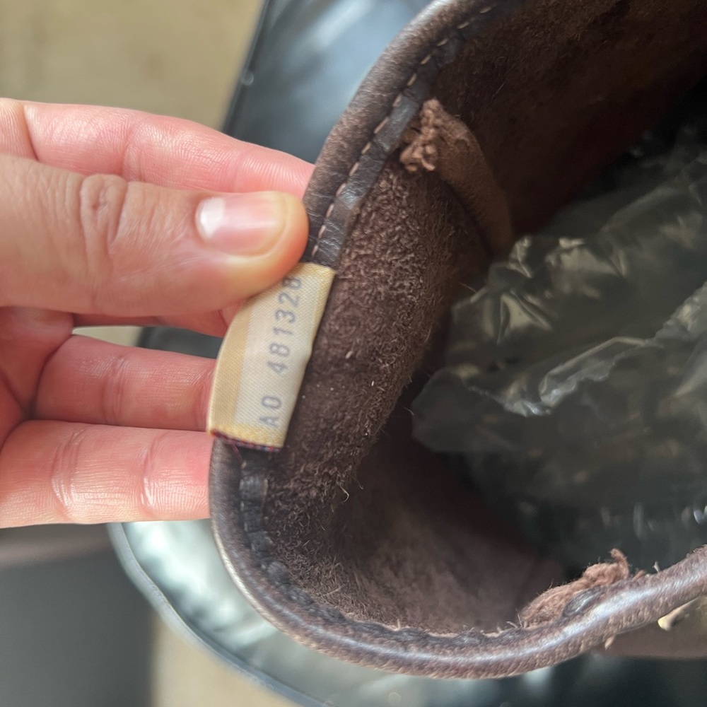 Dooney & Bourke Brown Leather Tote - Picture 8 of 12